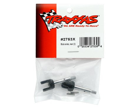 Traxxas 2753X Stub Axles Rear, Pack of 2