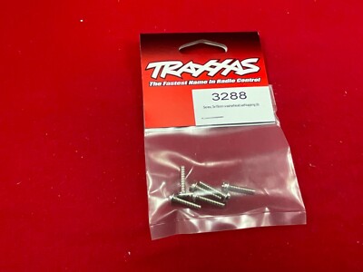 Tra3288 3x15mm Washerhead Self-Tapping Screws, Pack of 6