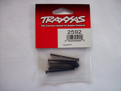 Traxxas 2592 3x40mm Button-Head Hex Drive Screws, Pack of 6