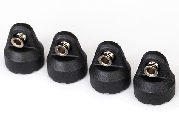 Traxxas 8361 Assembled Shock Caps with Hollow Balls (4-Pack)