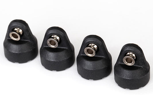 Traxxas 8361 Assembled Shock Caps with Hollow Balls (4-Pack)