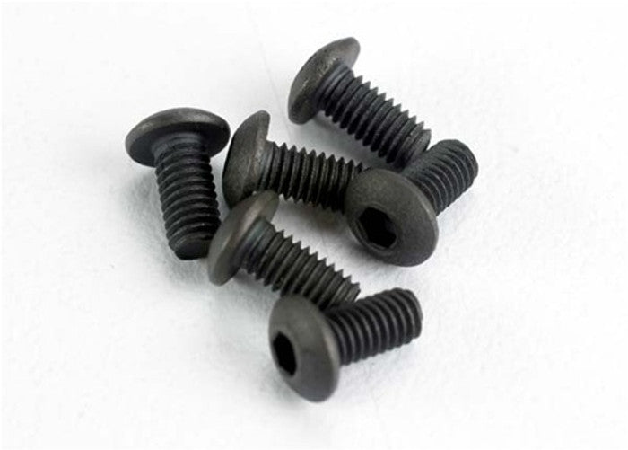 Tra2581 Button Head Machine Screws 3x25mm Pack of 6