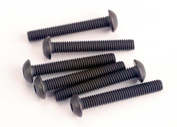 Tra2579 Button Head Screws 3x15mm - Pack of 6
