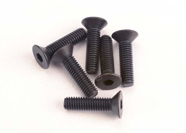 Tra2585 Cap Head Machine Screws 3x12mm Pack of 6