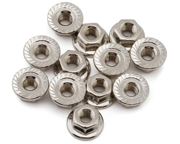 Tra 2744 Flanged Nuts 3mm - Pack of 12
