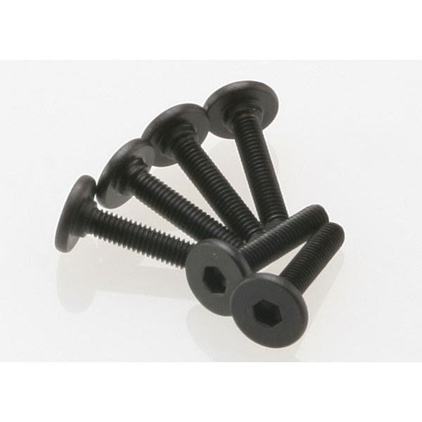 Tra3646 Flat-Head Hex Screws 3X15mm, Pack of 6