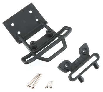 Tra Front Bumper and Mount Black TRA3621