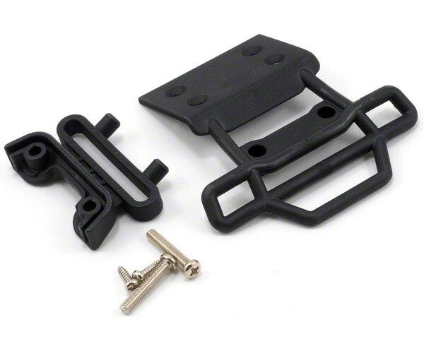 Tra Front Bumper and Mount Black TRA3621