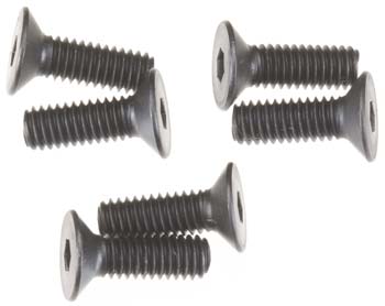 Tra2542 Hex-Drive Countersunk Screws 4x12mm, Set of 6