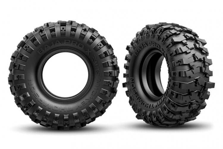 Tra9782 Mickey Thompson Baja Pro X Tires 2.2x1.0" (2 Pack)