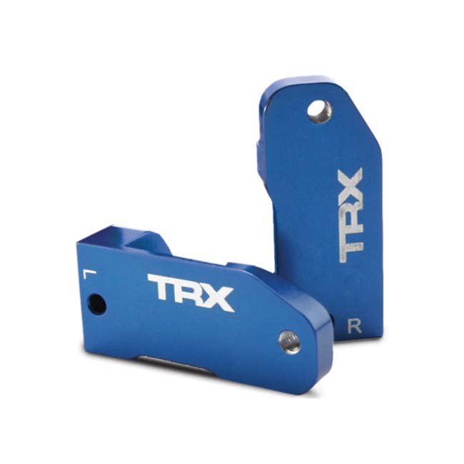 Tra3632x Red-Anodized Aluminum Caster Blocks 30 Degree L&R