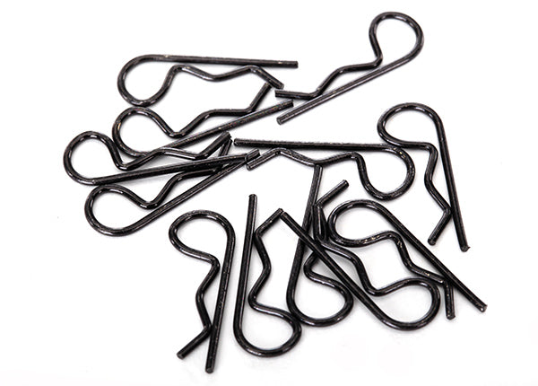 Tra1834 Standard Body Clips Silver, Pack of 12