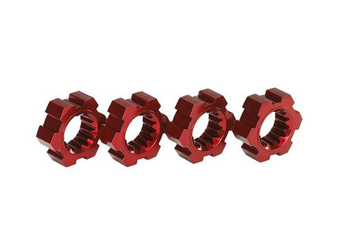 TRA7756R Aluminum Red Wheel Hub X-Maxx/XRT