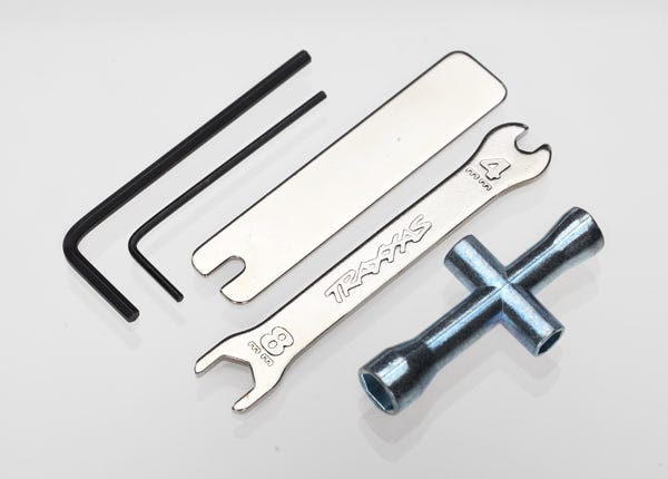 Traxxas2748x Tool Set with Allen, 4-Way Lug, U-Joint Wrenches