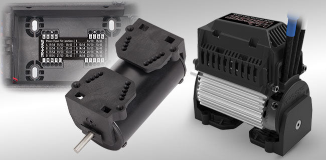 Tra7760 X-Maxx Motor Mounts