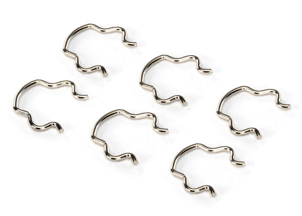 Tra7757 X-Maxx Wheel Hex Clips, Set of 6