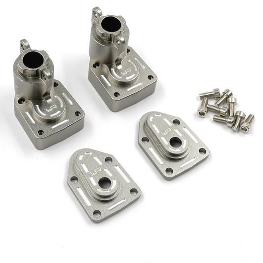 Yeah Racing Aluminum Knuckle Set AXCP-018GM