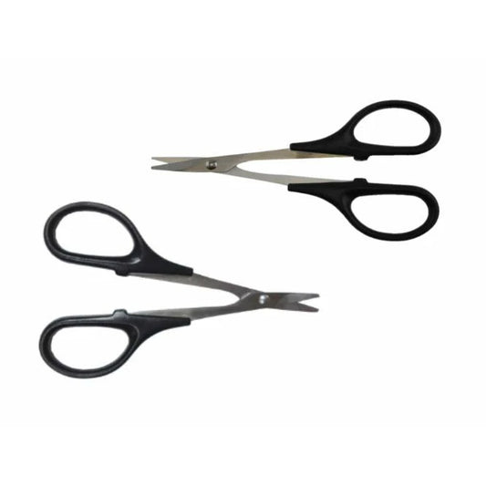 HDTT11074 Hobby Details HSS Curved and Straight Scissors Set For RC car body