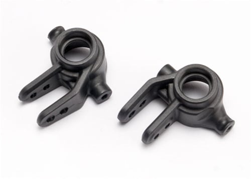 Traxxas 6837 Steering Blocks Left/Right Slash 4x4 Black