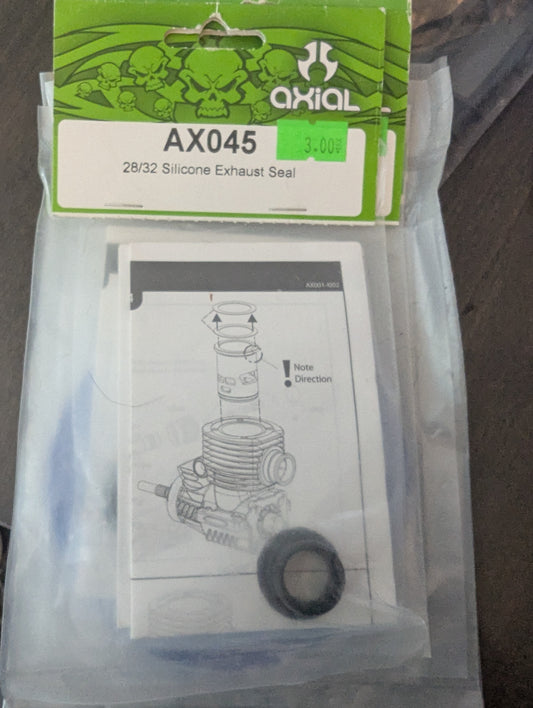 AX045 Axial Silicone Exhaust Seal 28/32