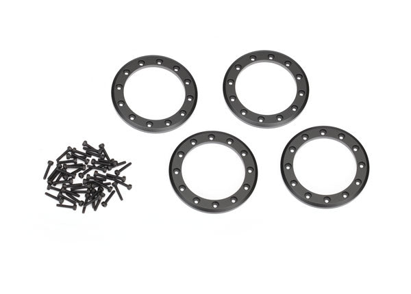 Traxxas 8168T Beadlock Ring 2.2 Black Aluminum