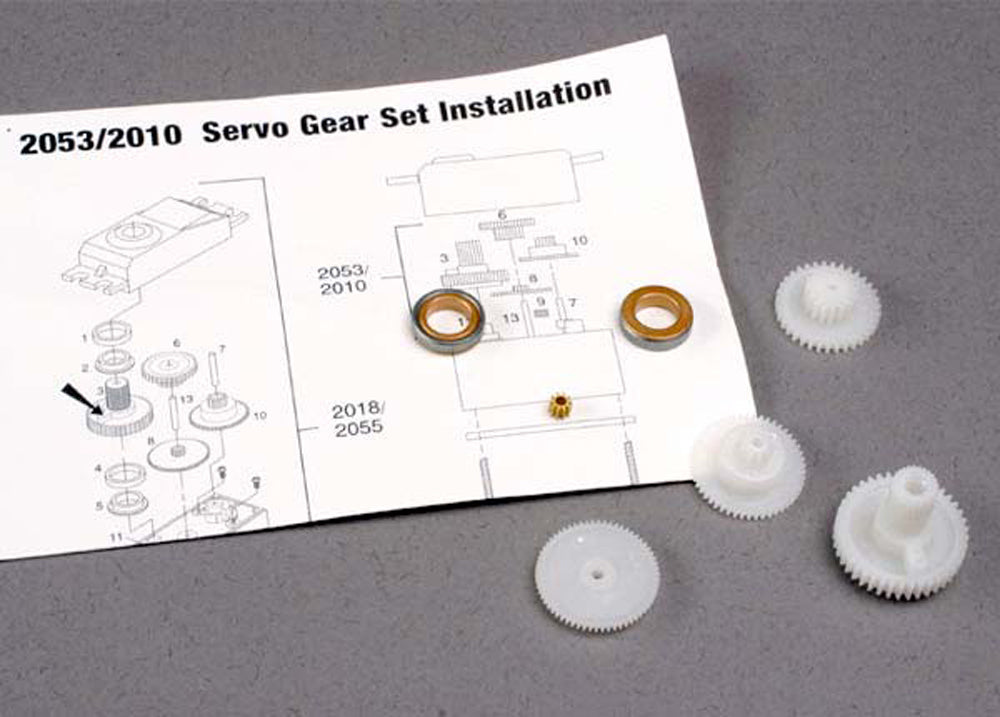 Traxxas 2010 Servo Gear Set