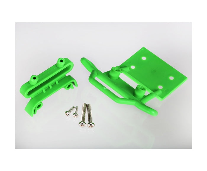 Tra3621A Front Bumper and Mount Green