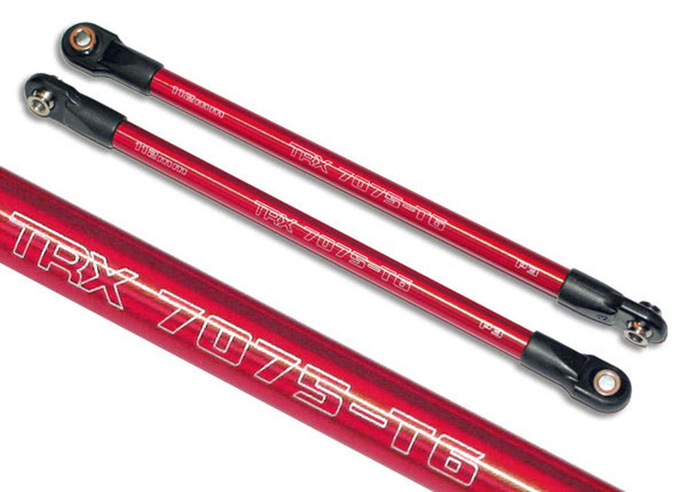 Traxxas 5319X Aluminum Pushrod Red for Revo & Summit (2-Pack)
