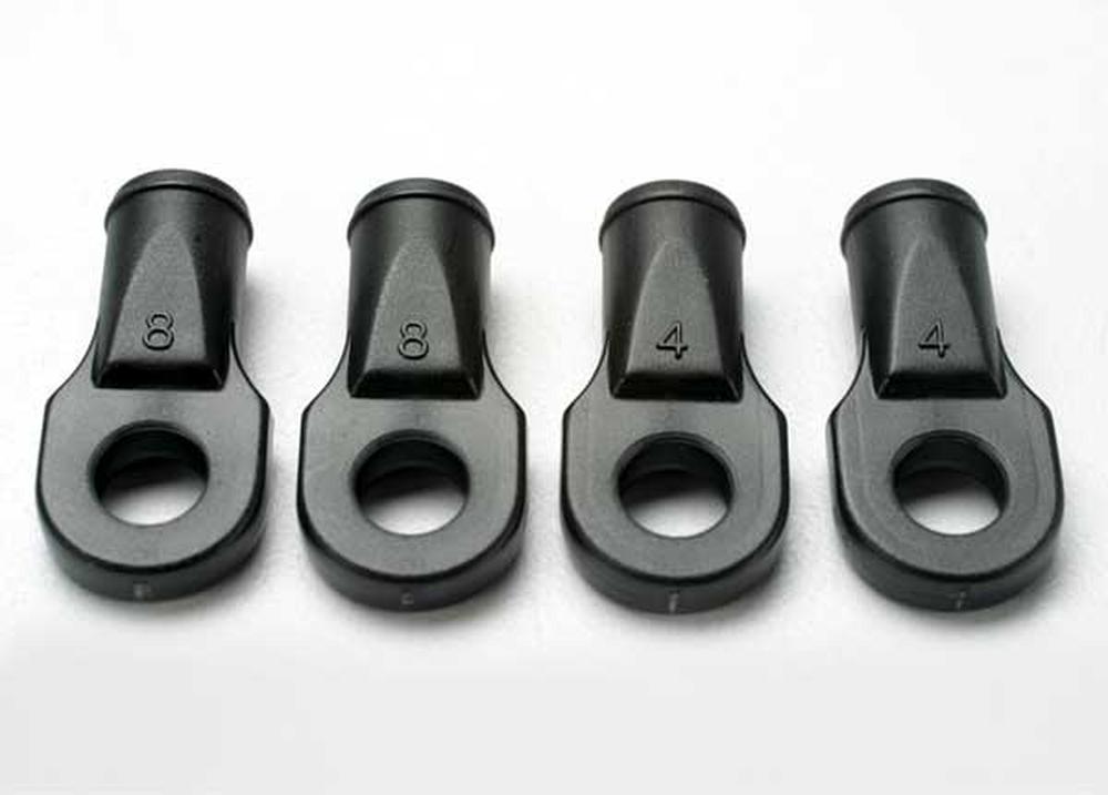 Traxxas 5348 Revo Large Rod Ends for RR Toe Link, 4-Pack