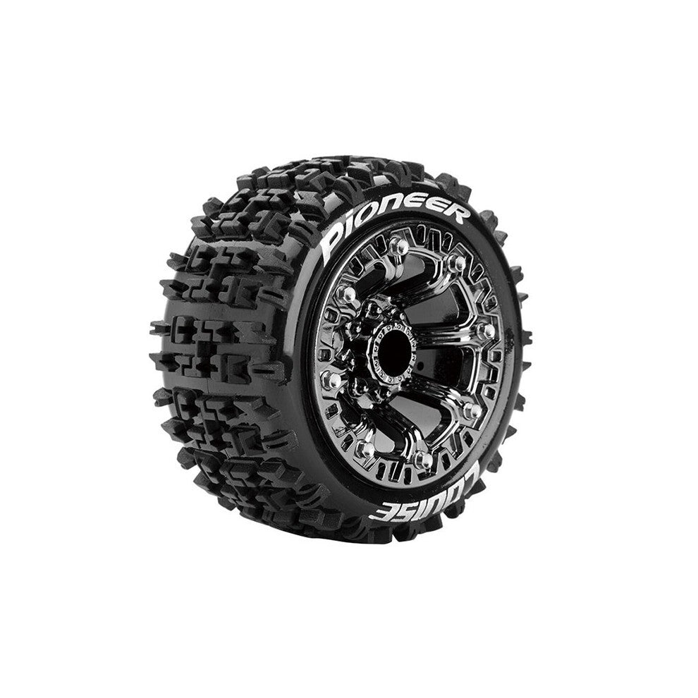 Louise L-T3278SBC ST-Pioneer 1/16 Soft Spoke Black Chrome