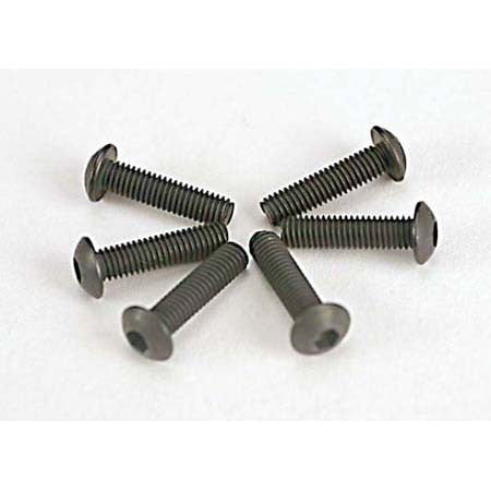 Traxxas Button-Head Hex Screws 3X12mm Pack of 6