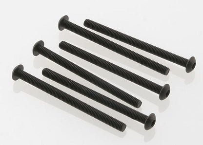 Traxxas 2592 3x40mm Button-Head Hex Drive Screws, Pack of 6