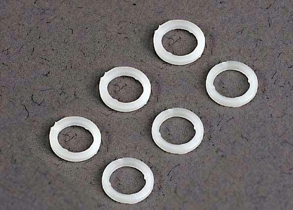 Traxxas 3685 Plastic Washers,  5x8x1mm , 6-Piece