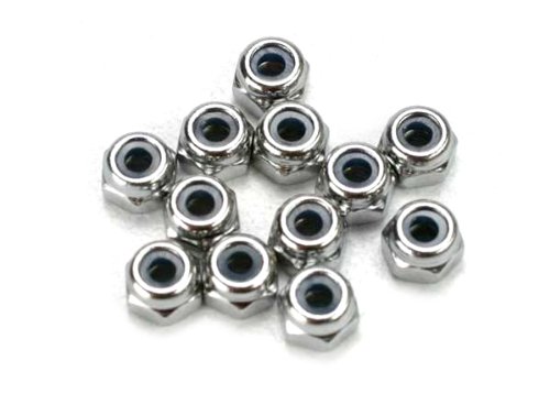 Traxxas 5158 Nylon Locking Nuts 2.5mm Pack of 12