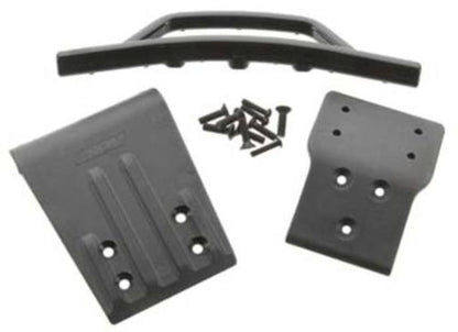 RPM 80022 Front Bumper/Skid Plate Black 4x4 SLH