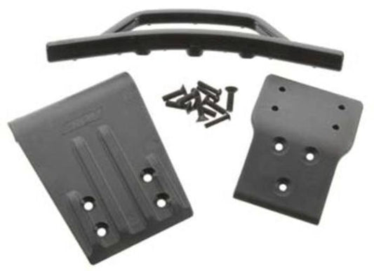 RPM 80022 Front Bumper/Skid Plate Black 4x4 SLH