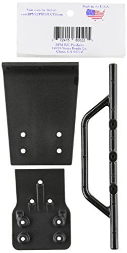RPM 80022 Front Bumper/Skid Plate Black 4x4 SLH