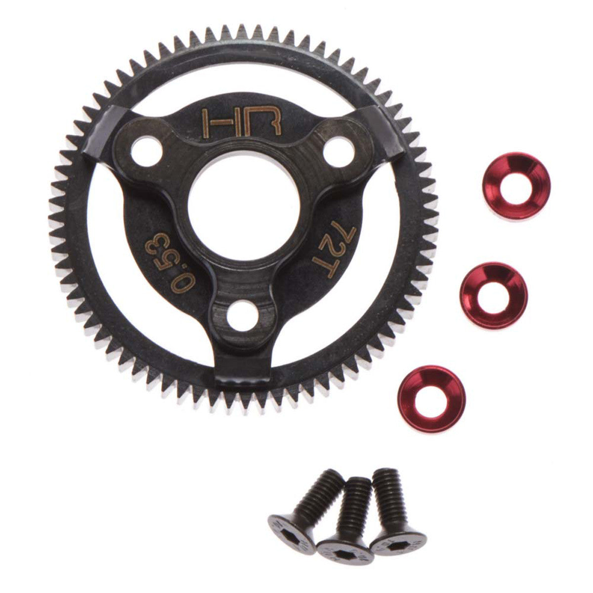 HR STE872 Hot Racing 72t 48p Steel Spur Gear for Traxxas