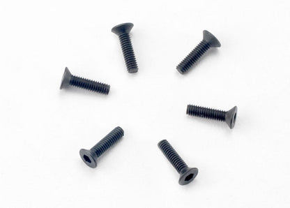 Traxxas Countersunk Machine Screws 2.5x10mm Pack of 6