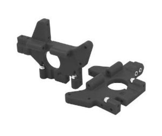 RPM 81072 Rear Bulkheads for T-Maxx & E-Maxx Black