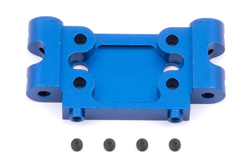 ASC7900 Associated Electrics Aluminum Front Bulkhead Blue GT2