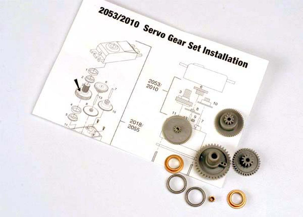 Tra2053 Plastic Servo Gear Set for Models TRA2055/2056