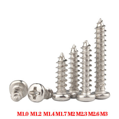 Tra2678 3x14mm Roundhead Self-Tapping Screws, Pack of 6