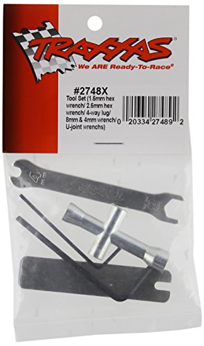 Traxxas2748x Tool Set with Allen, 4-Way Lug, U-Joint Wrenches