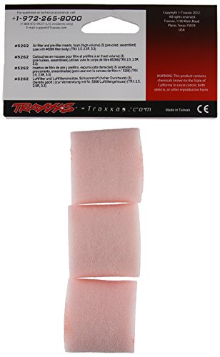 Tra5262 High-Volume Air Filter Foam Inserts, Set of 3