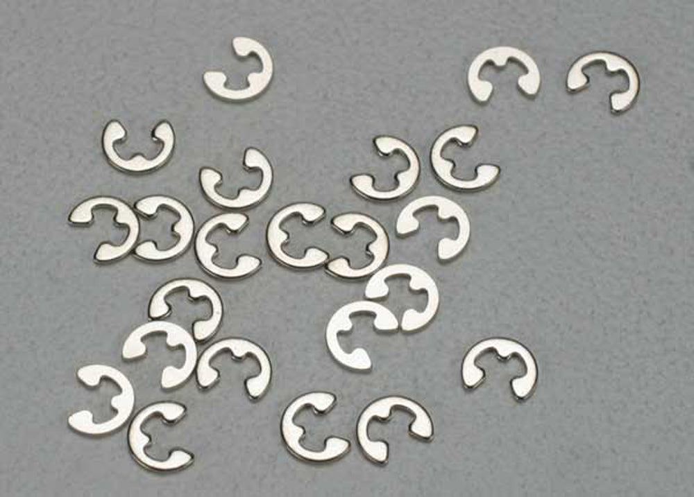 Traxxas 5150 E-Clips 1.5mm for Revo, Pack of 24