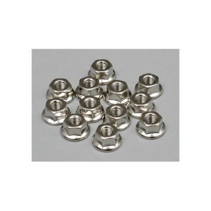 Tra 2744 Flanged Nuts 3mm - Pack of 12