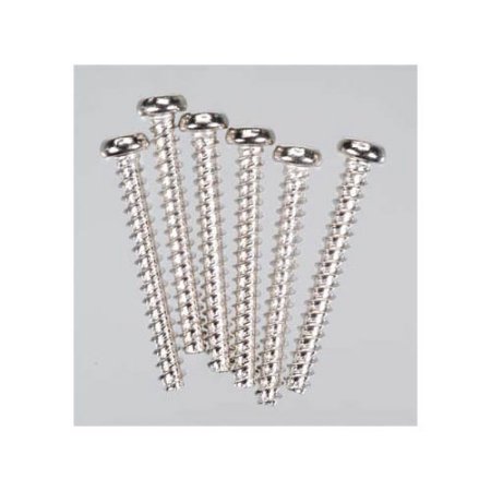 Roundhead Screw 3x25mm, Pack of 6