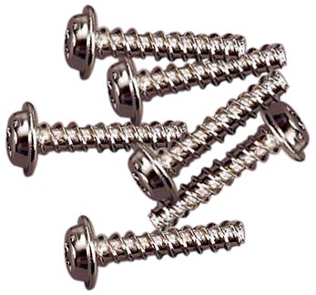 Tra3288 3x15mm Washerhead Self-Tapping Screws, Pack of 6