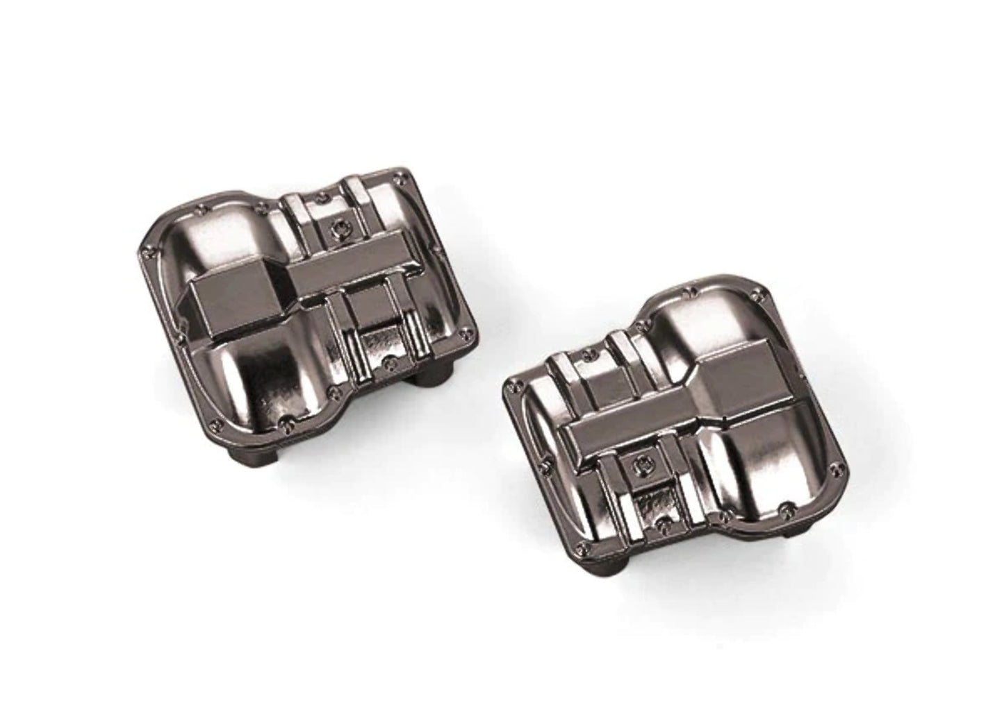 TRAXXAS 9738-BLKCR TRX4M Front/Rear Axle Cover, Pack of 2